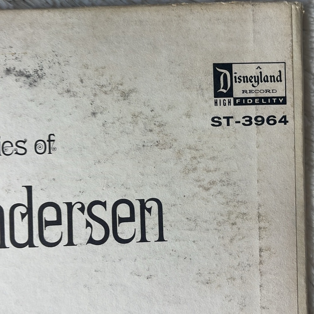 Walt Disney Presents The Stories Of Hans Christian Andersen 1967 Stereo LP - Picture 5 of 16